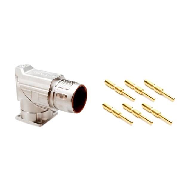 MB5RJN0602-KIT CONN RCPT MALE 6POS GOLD CRIMP