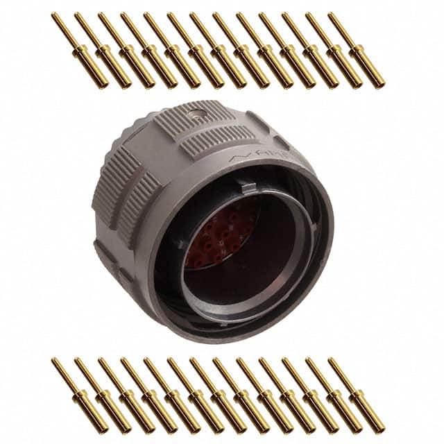 ALM06F17-26P(072) CONN PLUG MALE 26POS GOLD CRIMP