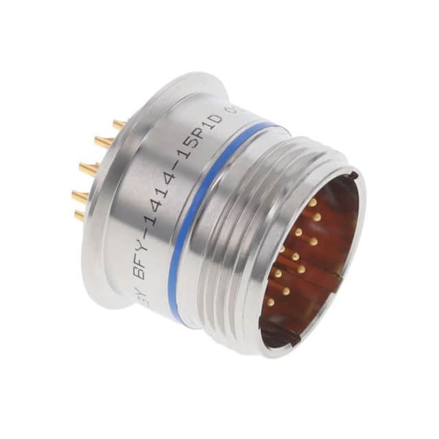 BFY-1414-15P1D CONN RCPT MALE 15P GOLD SLDR CUP