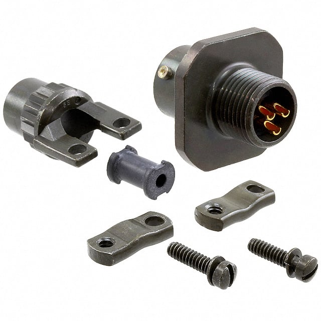 PT01A-8-3S(SR) CONN RCPT FMALE 3P GOLD SLDR CUP