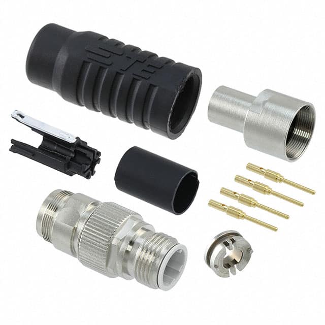 1-2823445-5 CONN PLUG MALE 4POS GOLD CRIMP