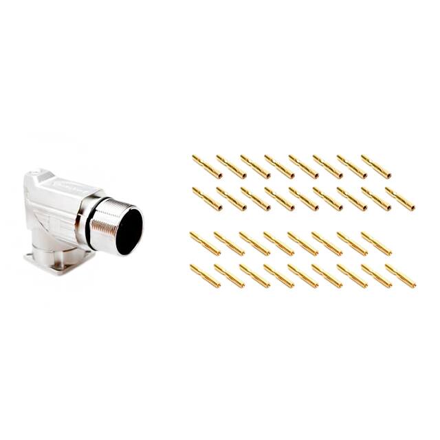 MA7RAP1701S-KIT CONN RCPT FMALE 17POS GOLD CRIMP