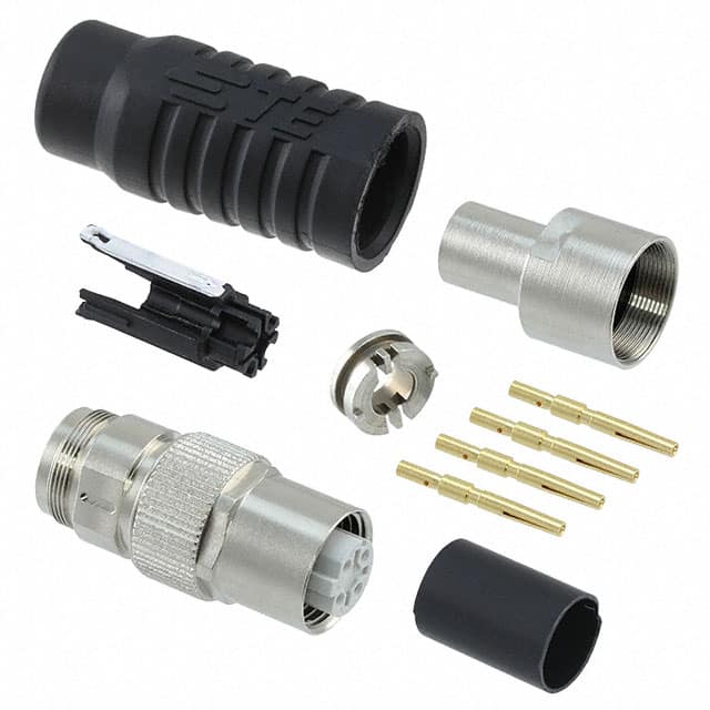 1-2823446-5 CONN RCPT FMALE 4POS GOLD CRIMP