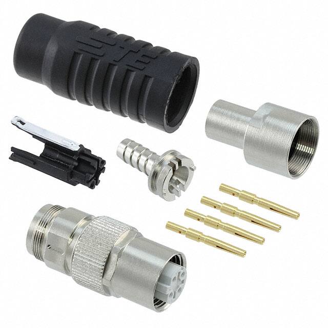 1-2823446-2 CONN RCPT FMALE 4POS GOLD CRIMP