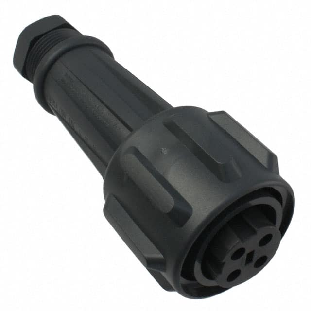 EXP-0911/04/S CONN PLUG FMALE 4P NICKEL SCREW