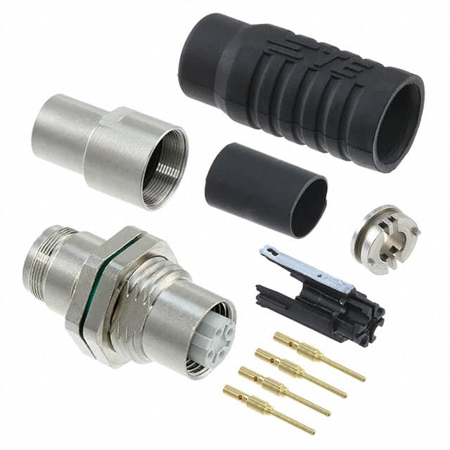1-2823446-6 CONN RCPT FMALE 4POS GOLD CRIMP