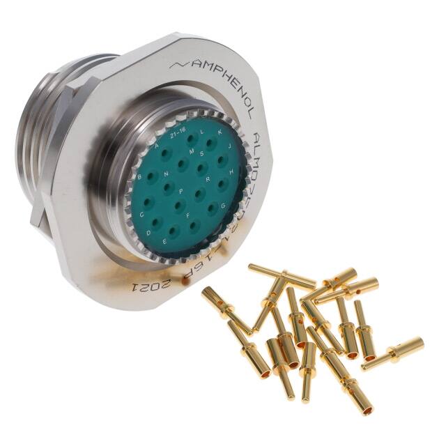 ALM07FD21-16P CONN RCPT MALE 16POS GOLD CRIMP