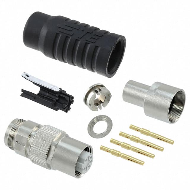 1-2823446-8 CONN RCPT FMALE 4POS GOLD CRIMP