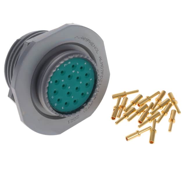ALM07FD21-16P(072) CONN RCPT MALE 16POS GOLD CRIMP