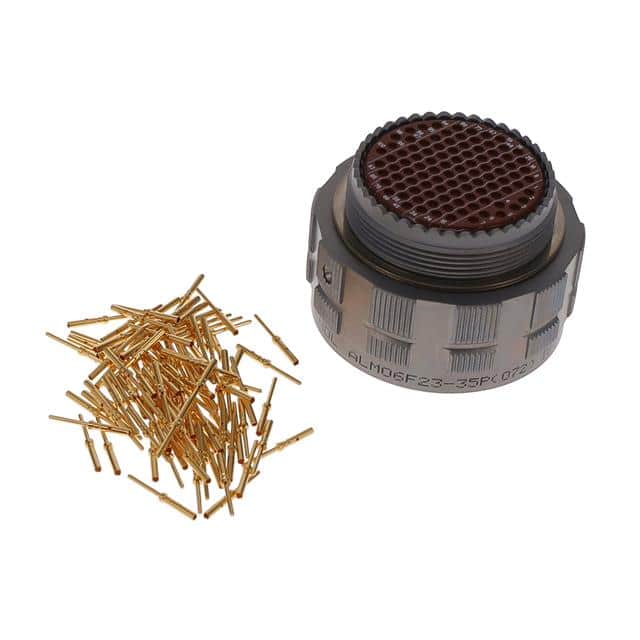 ALM06F23-35P(072) CONN PLUG MALE 100POS GOLD CRIMP