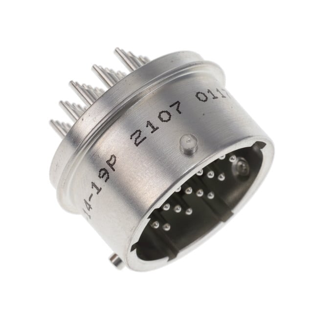 PTIH-14-19P CONN RCPT MALE 19P TIN SLDR CUP