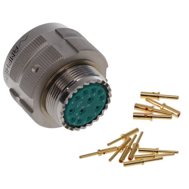 ALM06FD15-97P CONN PLUG MALE 12POS GOLD CRIMP