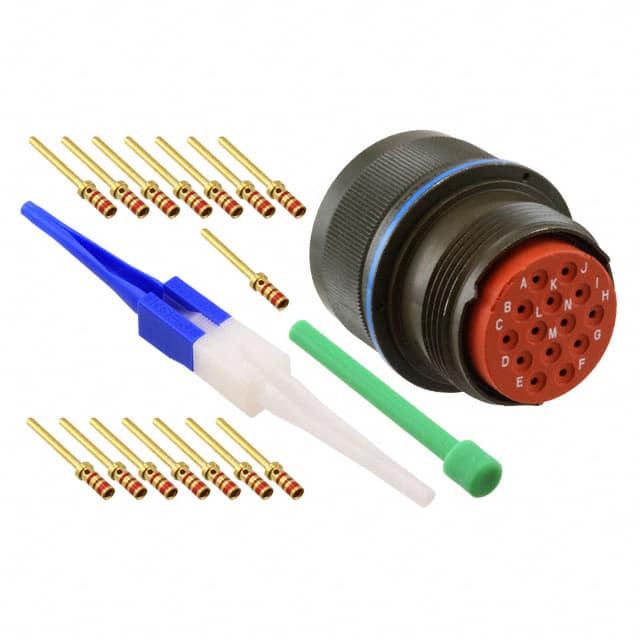 MS3456W20-27P CONN PLUG MALE 14POS GOLD CRIMP