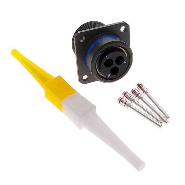 MS3452W16-10P CONN RCPT MALE 3POS GOLD CRIMP