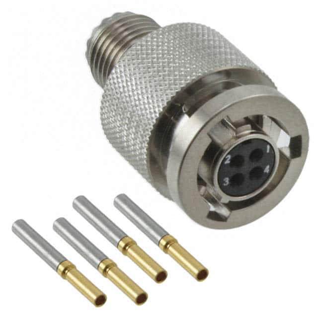 MKJ3B6F6-4SN CONN PLUG FMALE 4POS GOLD CRIMP