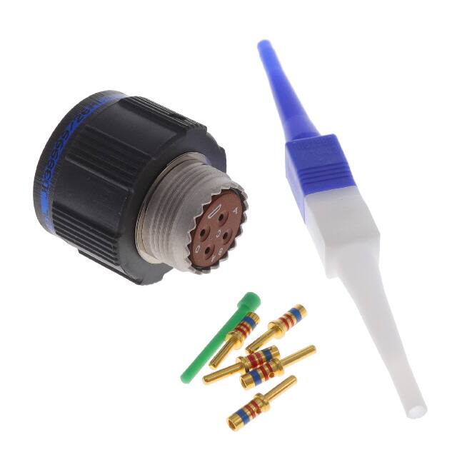 D38999/26MC4PN CONN PLUG MALE 4POS GOLD CRIMP