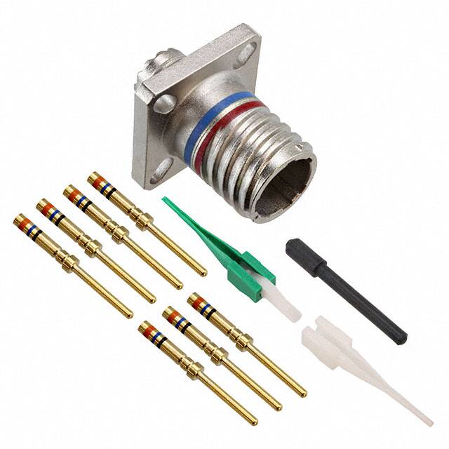 D38999/20MA35PN CONN RCPT MALE 6POS GOLD CRIMP