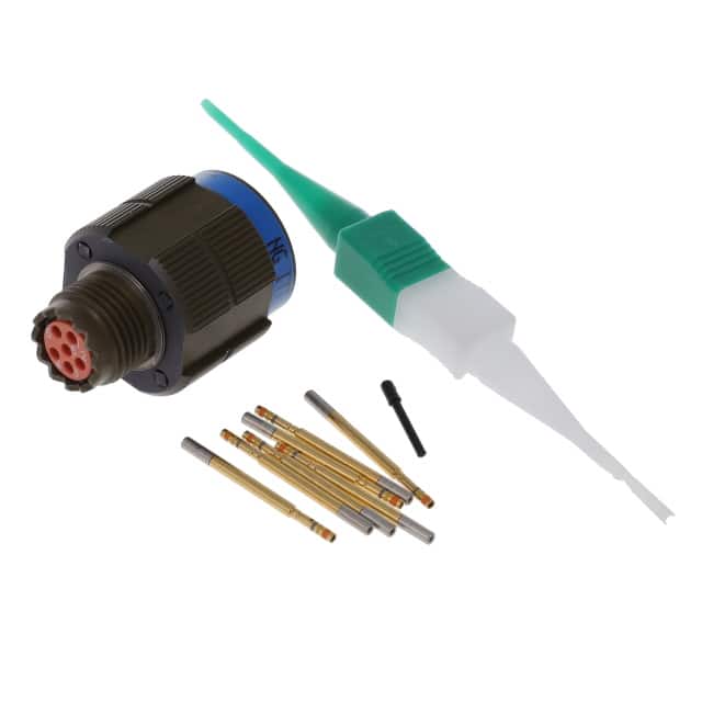 KJA6T9W35SN CONN PLUG FMALE 6POS GOLD CRIMP