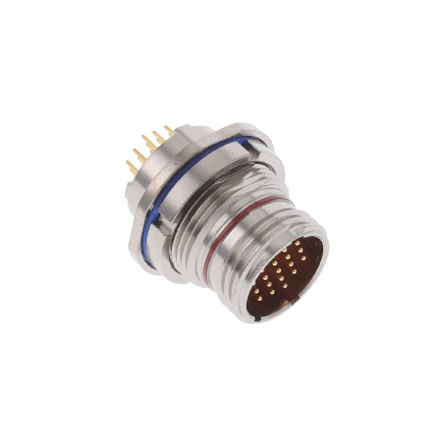 2M801-038-07M9-19PA CONN RCPT MALE 19POS GOLD SOLDER