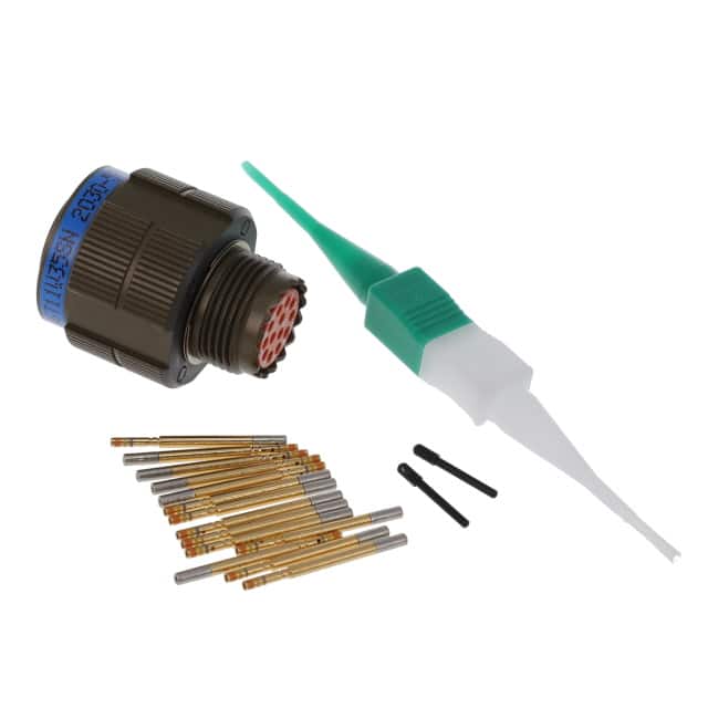 KJA6T11W35SN CONN PLUG FMALE 13POS GOLD CRIMP