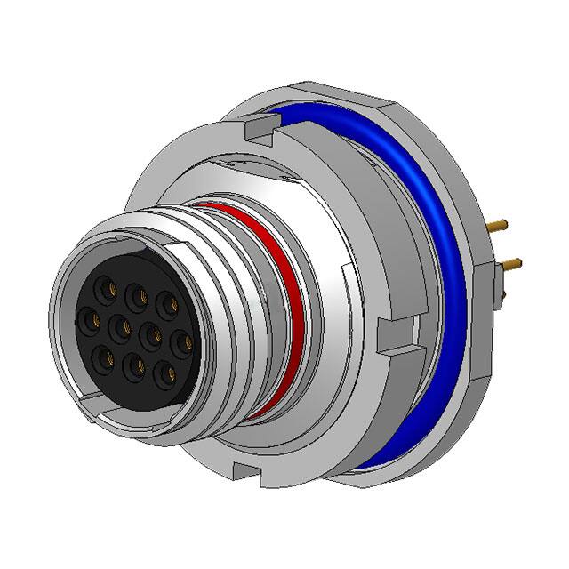 2M801-038-07MT7-10SA CONN RCPT FMALE 10POS GOLD SLDR