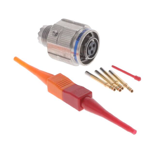 D38999/26KA98SB CONN PLUG FMALE 3POS GOLD CRIMP