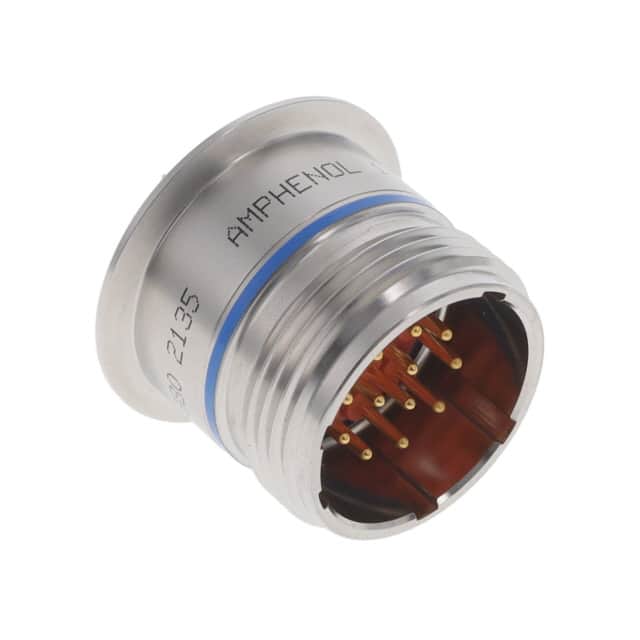 BTY-1412-12P1D CONN RCPT MALE 12P GOLD SLDR CUP