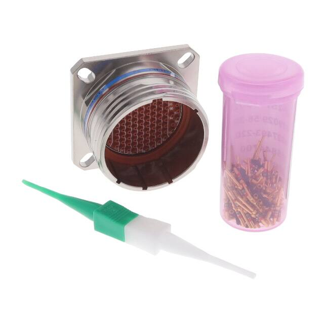 D38999/20FH35PA CONN RCPT MALE 100POS GOLD CRIMP
