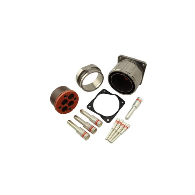 CL90558DT52413P CONN PLUG MALE 8POS GOLD CRIMP