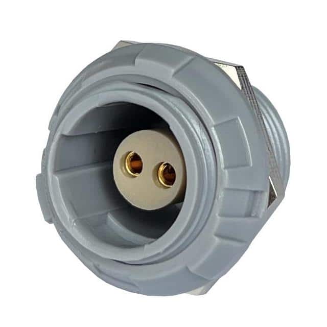MMI-P1SRG02SGG CONN RCPT FMALE 2P GOLD SLDR CUP