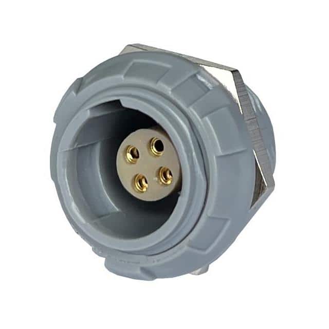 MMI-P1SRG04SGG CONN RCPT FMALE 4P GOLD SLDR CUP