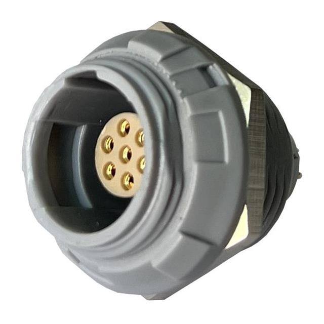 MMI-P1SRG07PGG CONN RCPT FMALE 7POS GOLD SLDR
