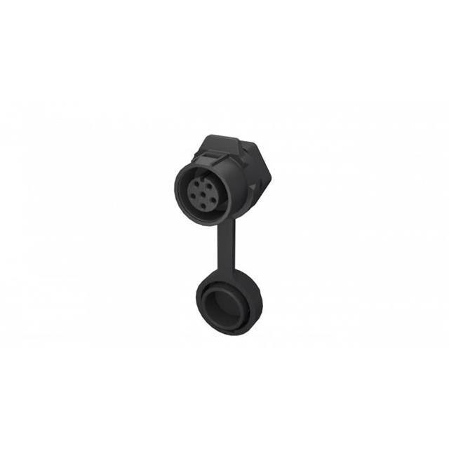 MRDAH06L13000 MRD A PANEL MOUNT RECEPTACLE, 6