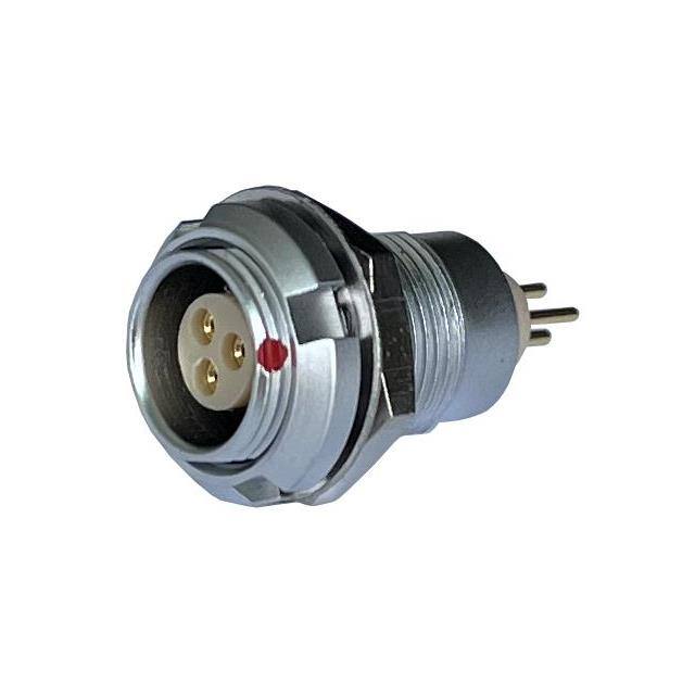 MMI-M1RSG03P CONN RCPT FMALE 3POS GOLD SLDR