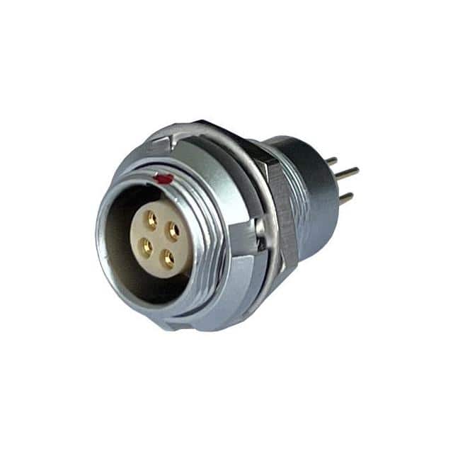 MMI-M0RSG04P CONN RCPT FMALE 4POS GOLD SLDR