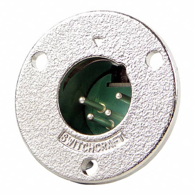 C4M CONN RCPT MALE XLR 4P SOLDER CUP