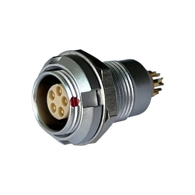 MMI-M0RSG05S CONN RCPT FMALE 5P GOLD SLDR CUP