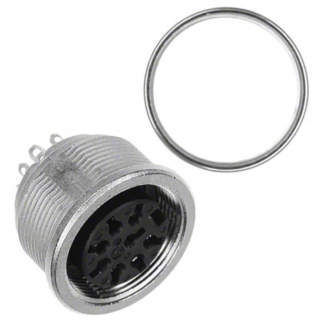 T 3507 018 CONN RCPT FMALE 8P GOLD SLDR CUP