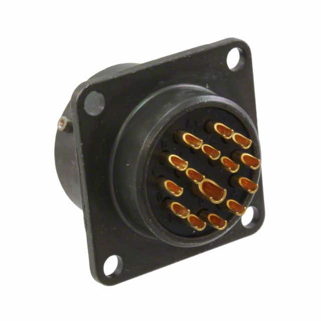 PT02E-14-15P CONN RCPT MALE 15POS SOLDER CUP