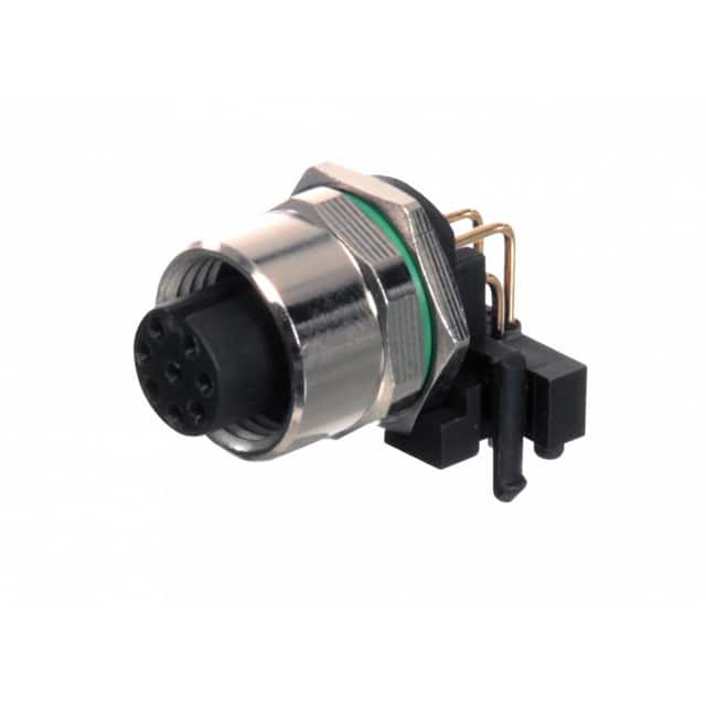A-M12-04-FAMD-GTB1 CONN RCPT FMALE 4POS GOLD SOLDER