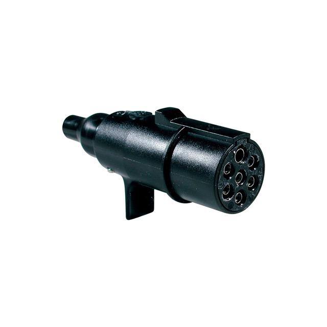 00595100 CONN PLUG FMALE 7P NICKEL SCREW