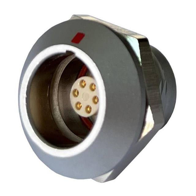 MMI-M1RSG06S-IP67 CONN RCPT FMALE 6P GOLD SLDR CUP