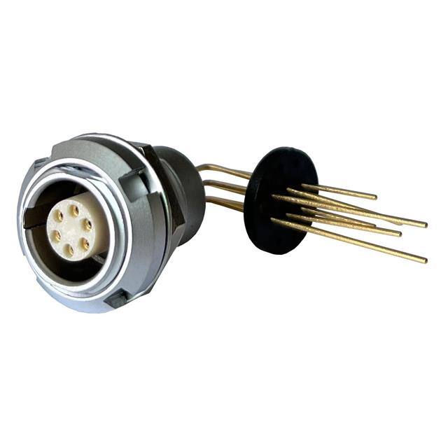 MMI-M1RSG06PR CONN RCPT FMALE 6POS GOLD SLDR