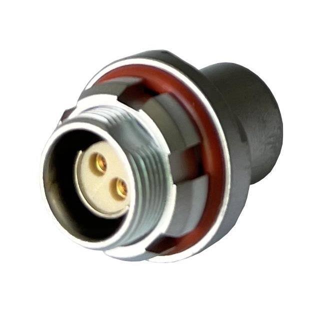 MMI-M0RS102P-IP68 CONN RCPT FMALE 2POS GOLD SLDR
