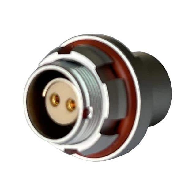 MMI-M0RS102S-IP68 CONN RCPT FMALE 2P GOLD SLDR CUP