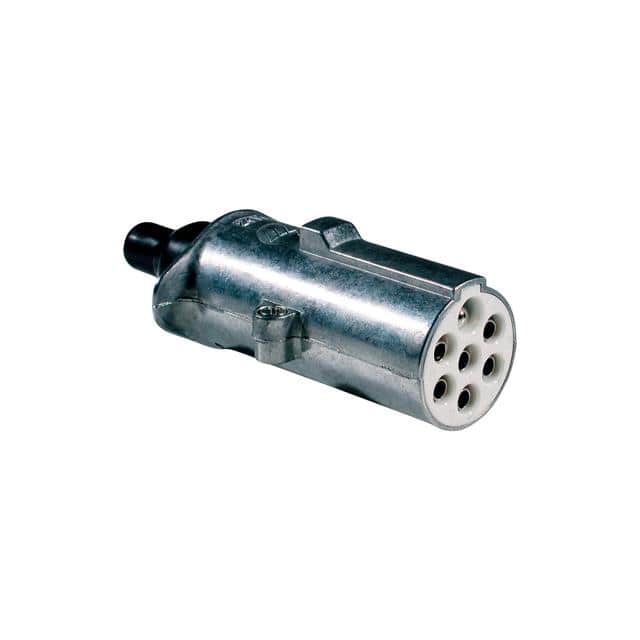 00591600 CONN CIRC PLUG 7POS NICKEL SCREW