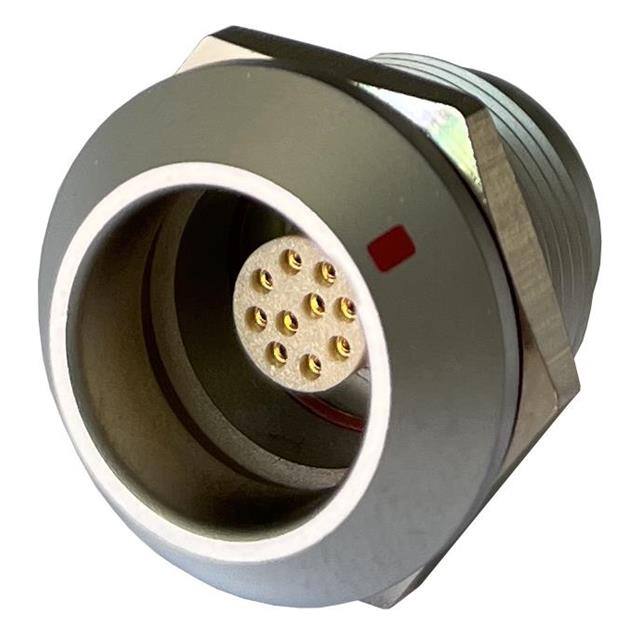 MMI-M1RSG10S-IP67 CONN RCPT FMALE 10P GOLD SLD CUP