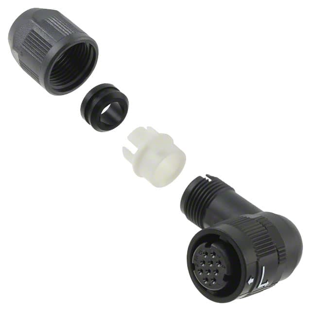 HR34B-12WLPD-10S CONN PLUG FMALE 10P SOLDER CUP
