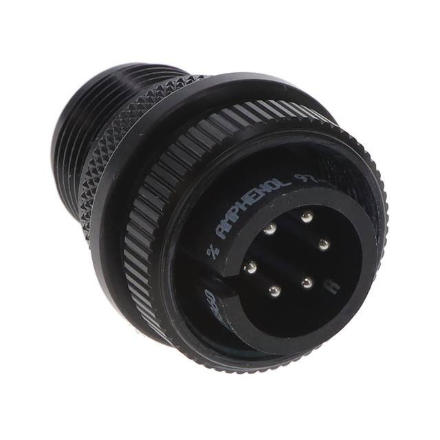 97-3106A14S-6P-621 CONN PLUG MALE 6P SILV SLDR CUP