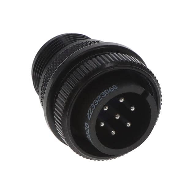 97-3106A16S-1P-621 CONN PLUG MALE 7P SILV SLDR CUP